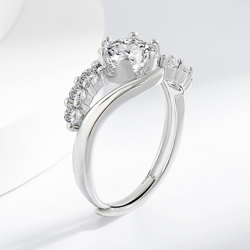 Luxury Diamond Couple Ring
