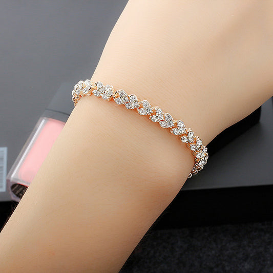 Crystal Zircon Bracelet