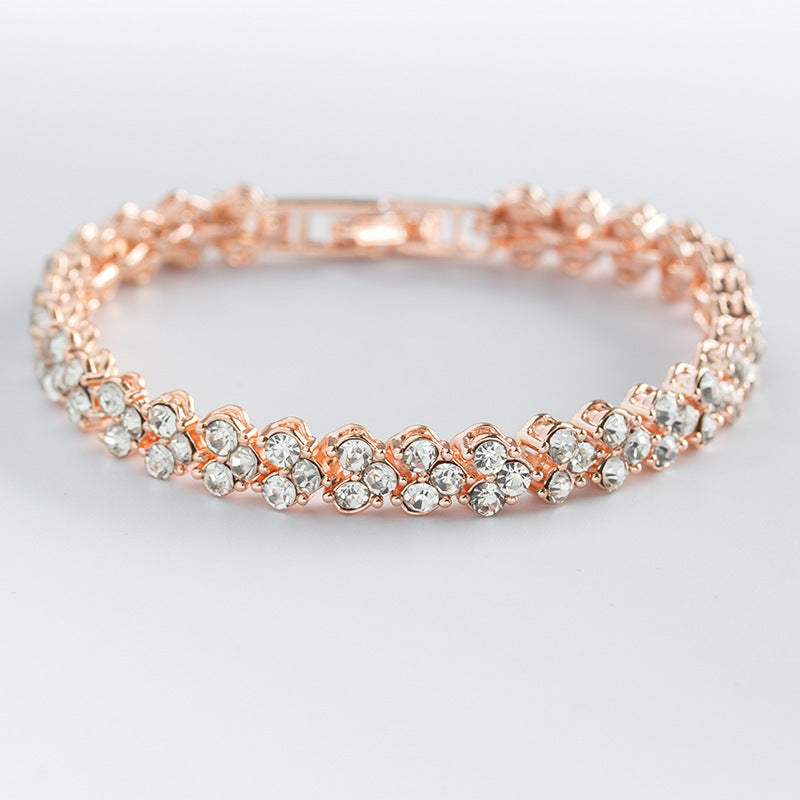 Crystal Zircon Bracelet