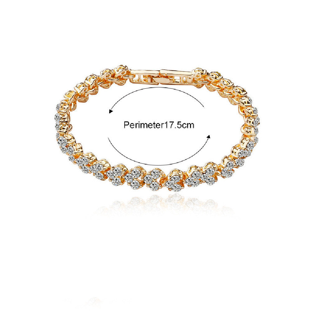 Crystal Zircon Bracelet
