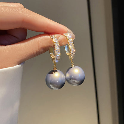 Korean Pearl Drop Earrings