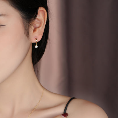 Silver Luxury Bead Earrings