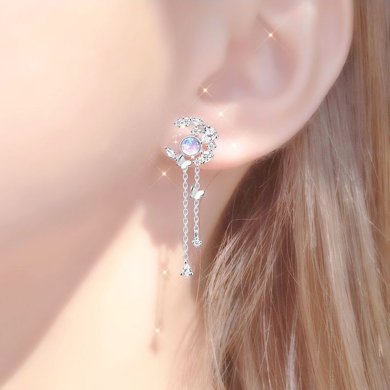 Butterfly Tassel Earrings