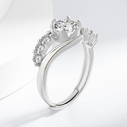 Luxury Diamond Couple Ring