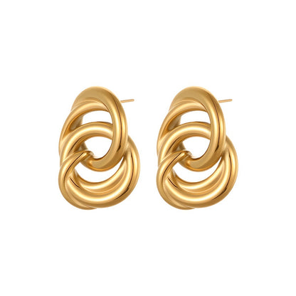 Non-Fading Circle Earrings