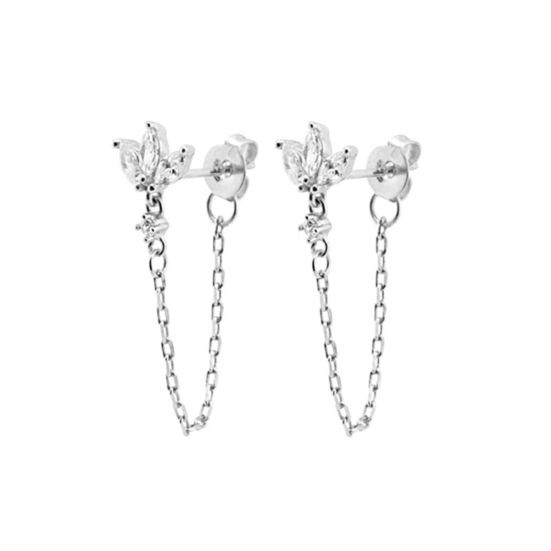 Luxury Butterfly Zircon Earrings