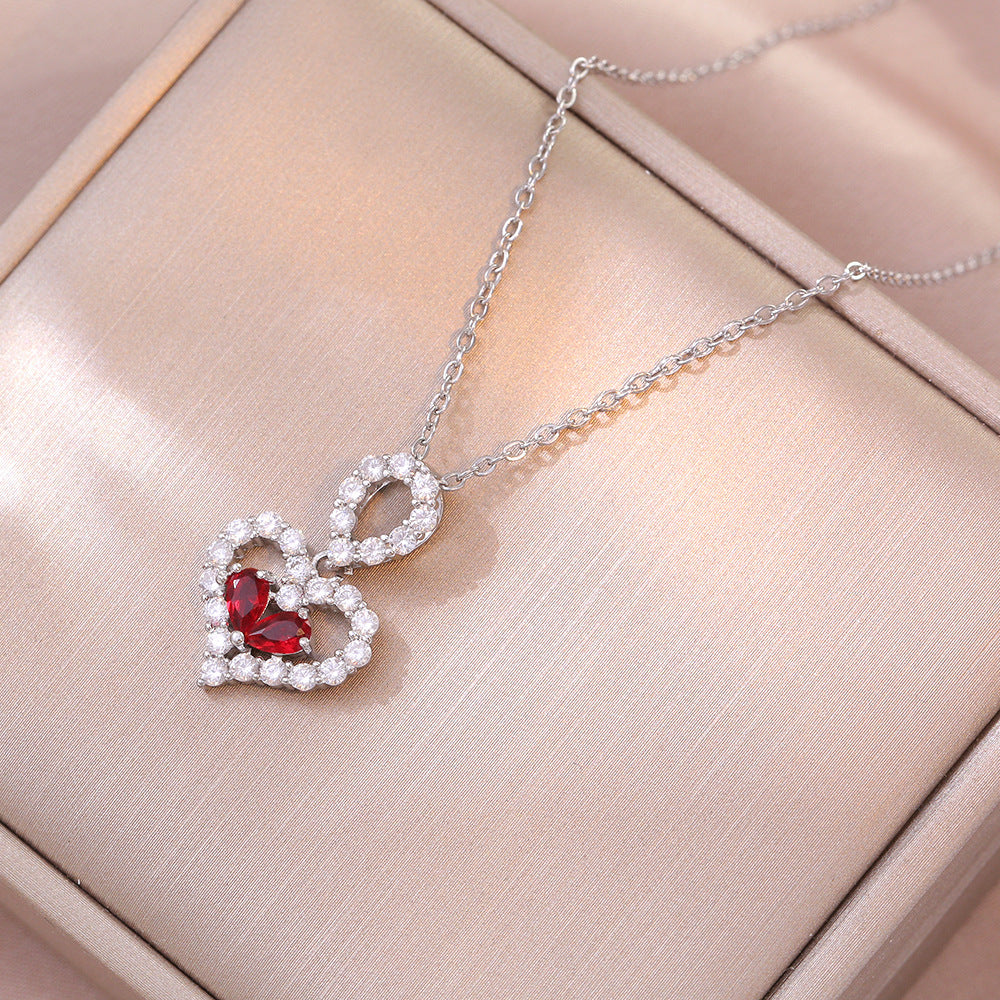 Luxury Crystal Heart Necklace