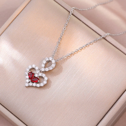 Luxury Crystal Heart Necklace