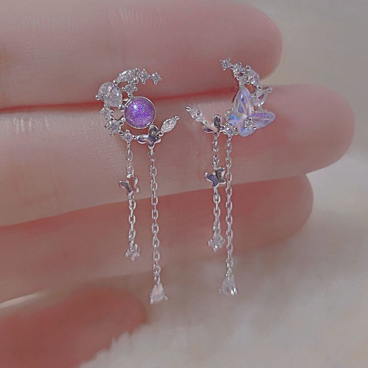 Butterfly Tassel Earrings