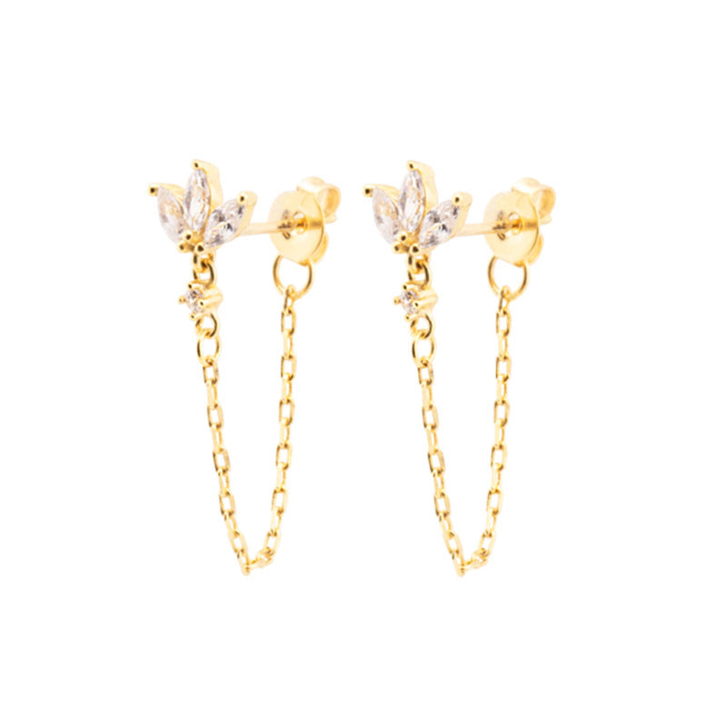 Luxury Butterfly Zircon Earrings