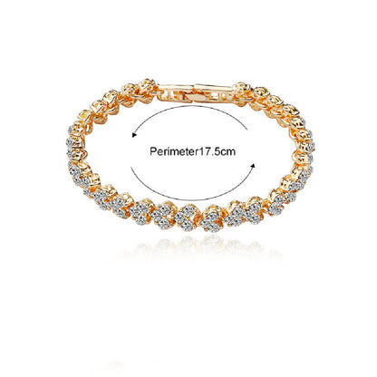Crystal Zircon Bracelet