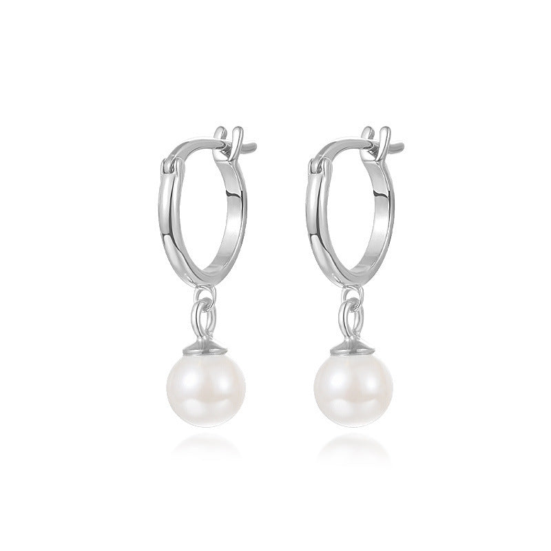 Silver Luxury Bead Earrings