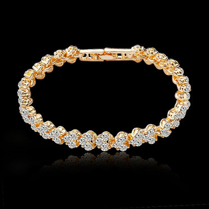 Crystal Zircon Bracelet